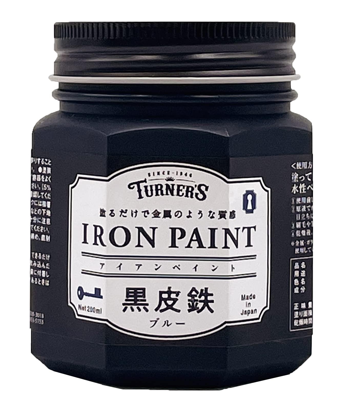 Turner Color Water-Based Paint Iron Paint Black Skin Iron Blue IRK20022 200ml