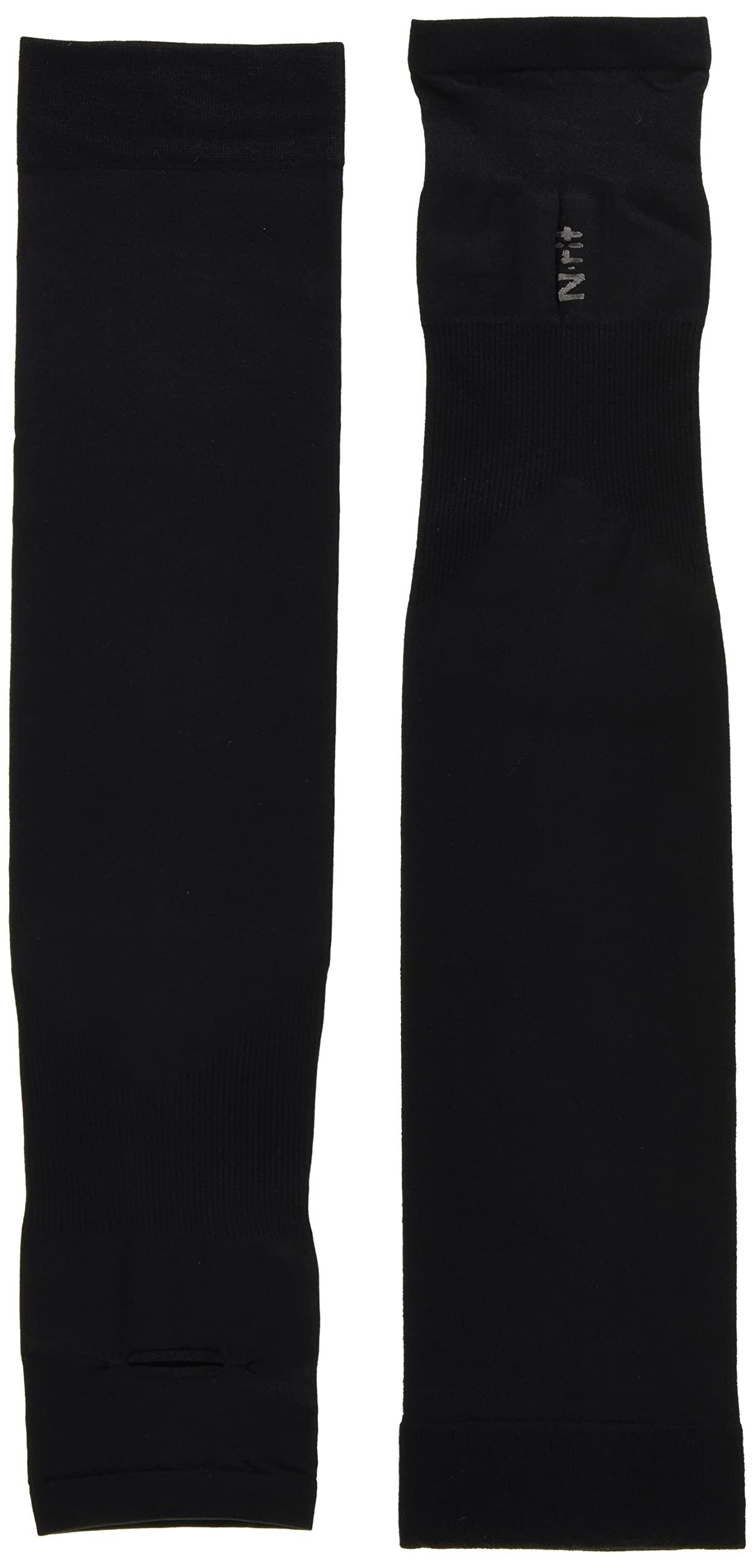 Nrit Quick-Dry UPF50+ Arm Cover with Fingerless Gloves Tube Nine Coolette Gloves Black 1610117