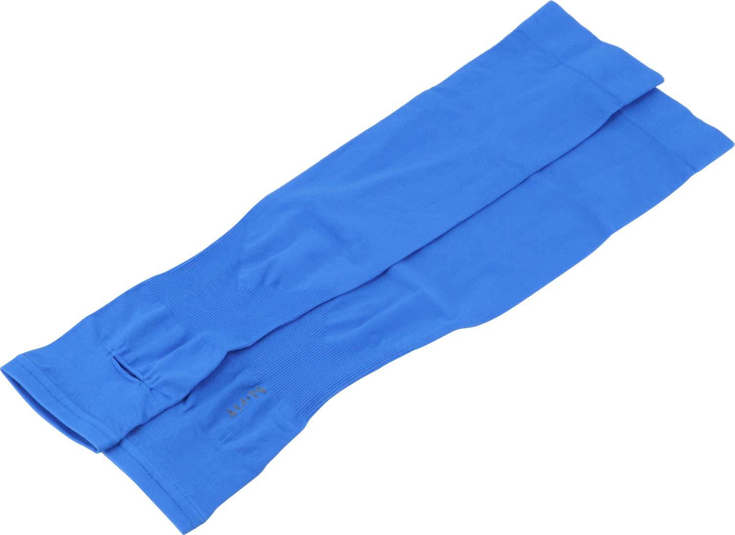 Nrit Quick-Dry UPF50+ Arm Cover with Fingerless Gloves Tube Nine Coolette Gloves Blue 1610117
