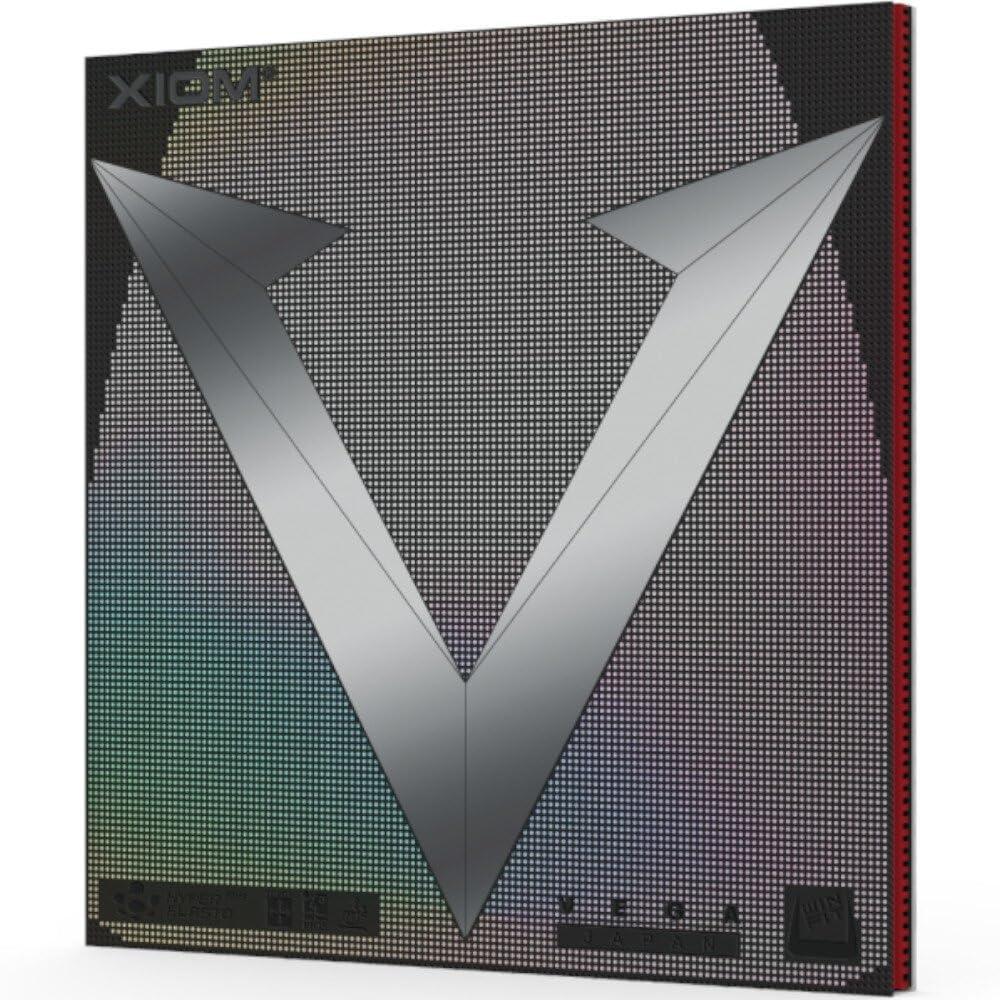 XIOM Table Tennis Rubber Back Soft Vega Japan Red MAX 10471