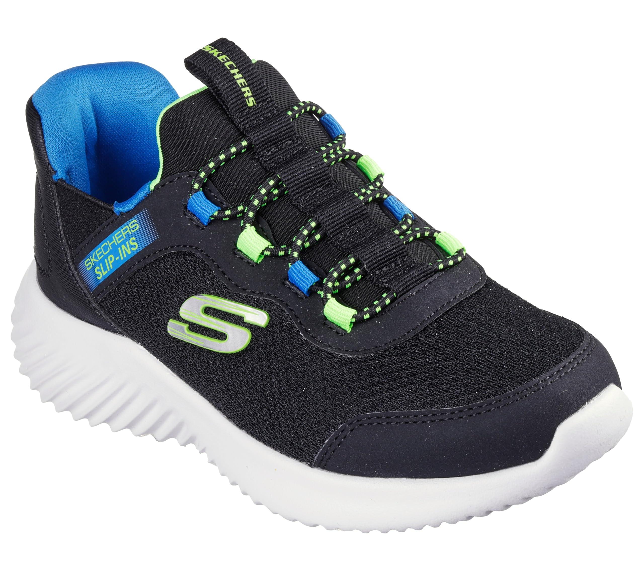 [Skechers] BOUNDER-BRISK-BURST_403822L Boys' Sneakers BBLM 17.0 cm