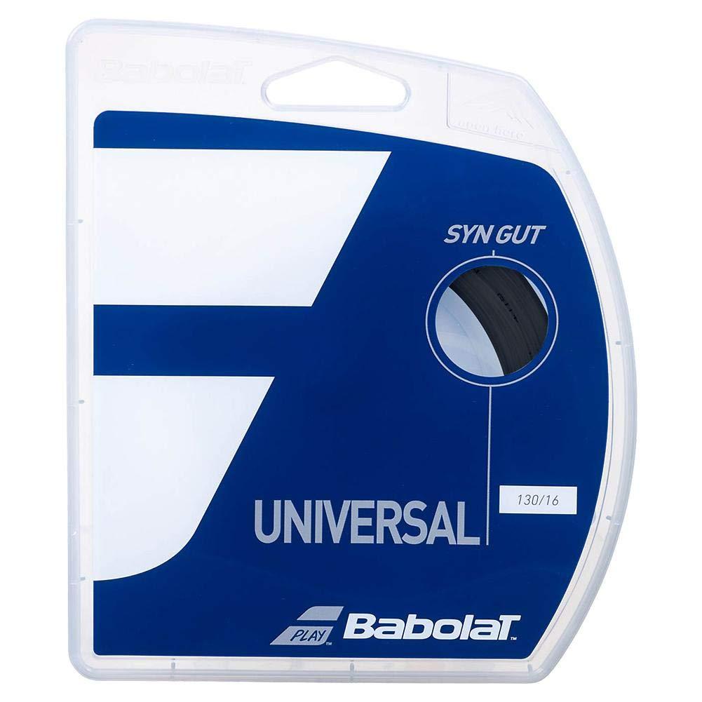 Babolat Tennis String SYN GUT Black Length 12m Gauge 1.25mm 241144