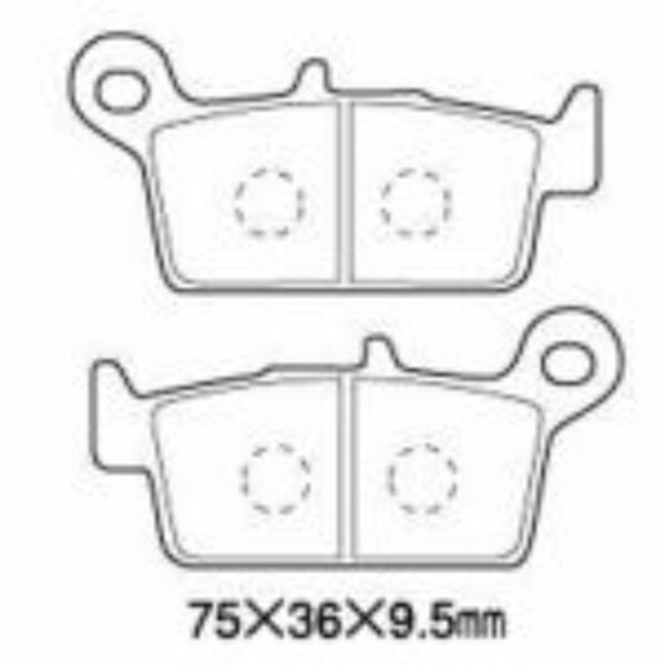 NTB Brake Pads Primarily for Honda vehicles A61-001HN