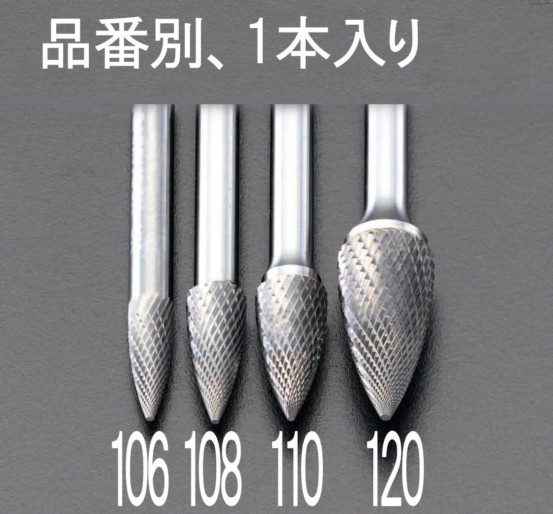 ESCO 8x19mm/6mm Shank Carbide Cutter (for Stainless Steel) EA819JF-108