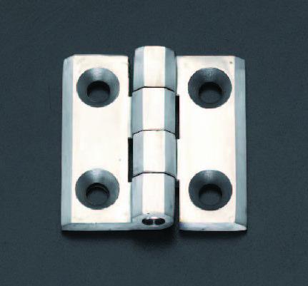 40x40mm Flat Hinge (Stainless Steel)