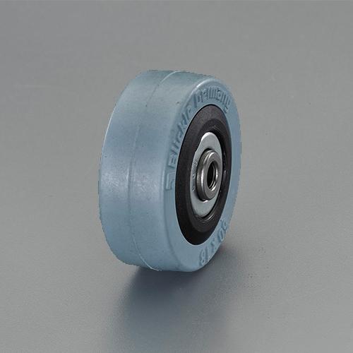 ESCO 50x18mm Wheel (Rubber Tire, Nylon Rim, Ball Bearing EA986MF-50)