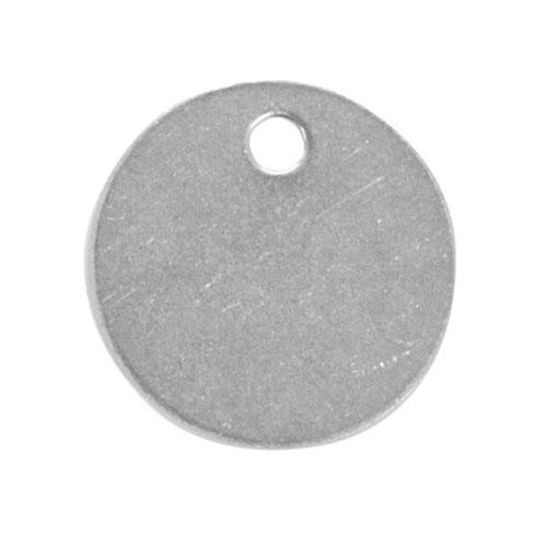 ESCO 28mm Tag Blanks (Stainless Steel Round/10 pcs) EA591HG-22