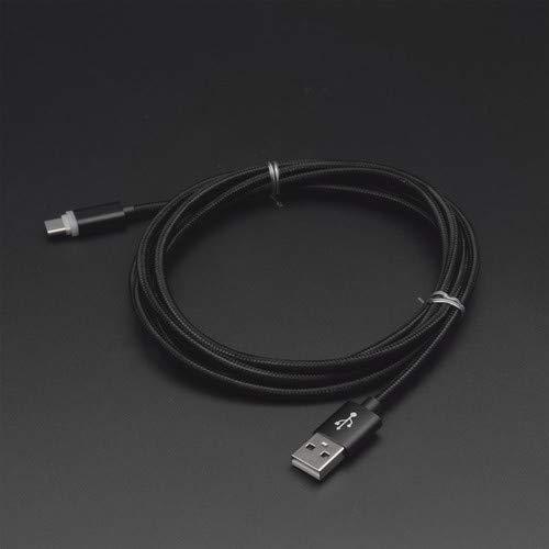 Japan Trust Technology Type-C Charging Cable 2m Black JTINDTC-2M-BK