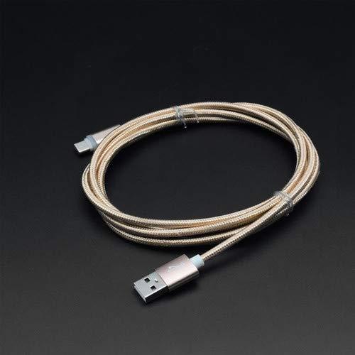 Japan Trust Technology Type-C Charging Cable 2m Gold JTINDTC-2M-GD