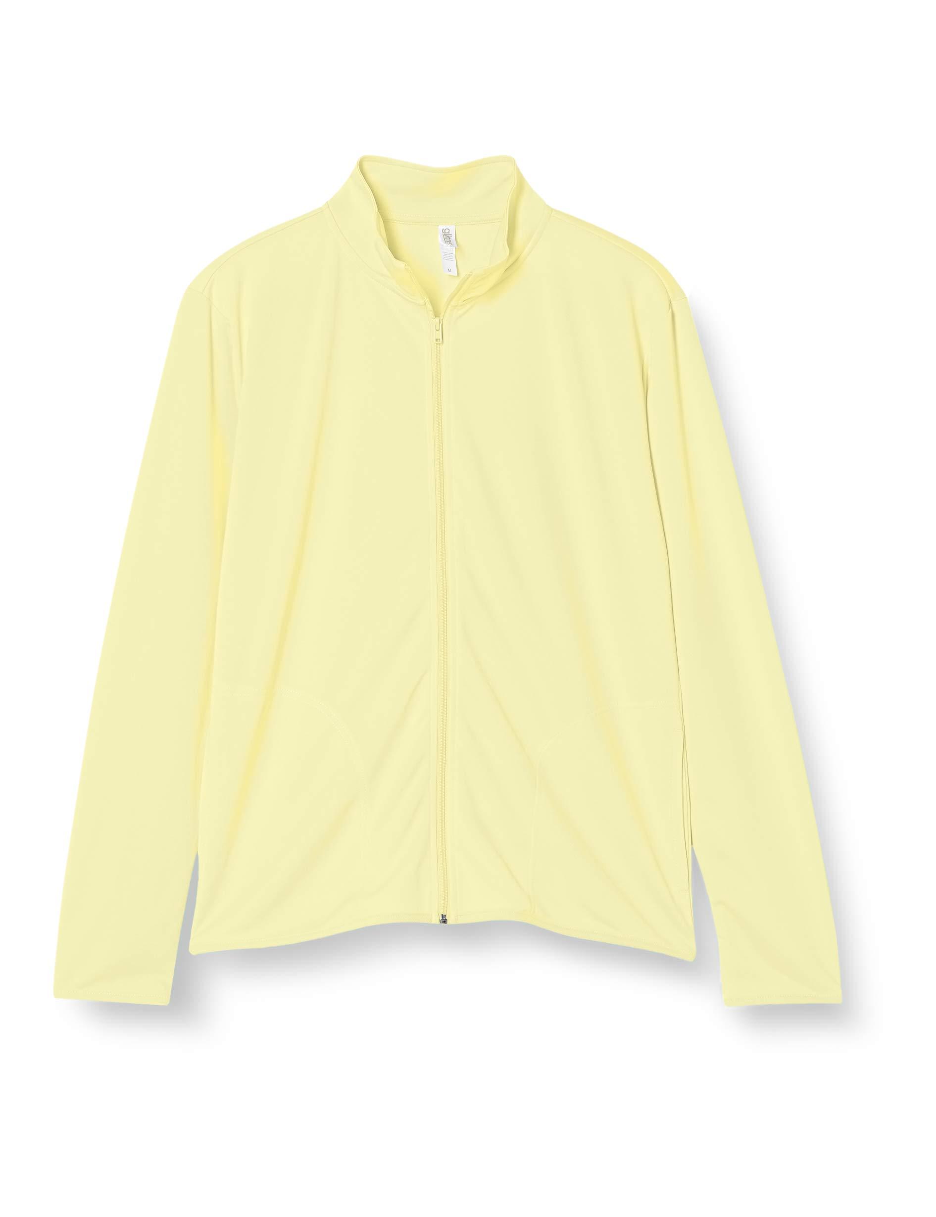 [Glimmer] 4.4 oz Dry UV Zip Jacket 00358-AMJ [Men's] 00358-AMJ Light Yellow Japan 4L (Equivalent to Japanese size 4L)