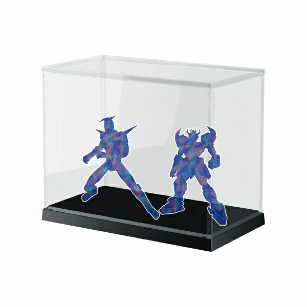 Hobby Base Premium Parts Collection Model Cover Plus Horizontal Base Color Black PVC W28×D15×H19cm (Internal Dimensions) K104BK Display Case