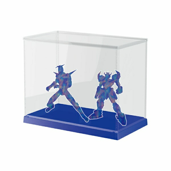 Hobby Base Premium Parts Collection Model Cover Plus Horizontal Base Color Marine Blue Clear PVC W28×D15×H19cm (Internal Dimensions) K104MB Display Case