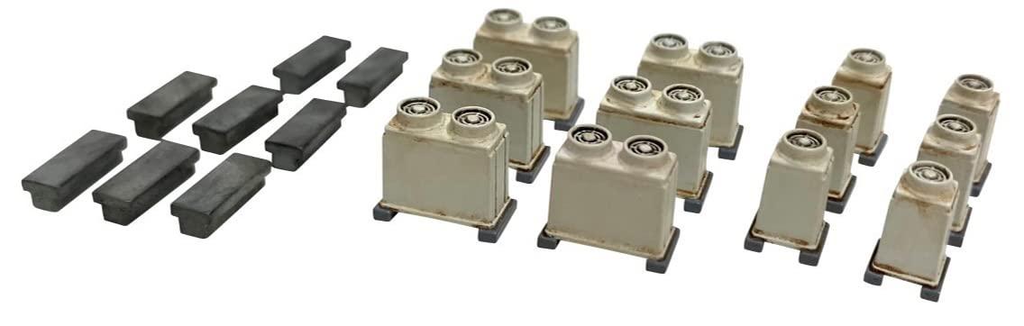 TOMYTEC Scenery Collection Scenery Accessories 137 Rooftop Accessories Weathered Paint Type C Diorama Supplies