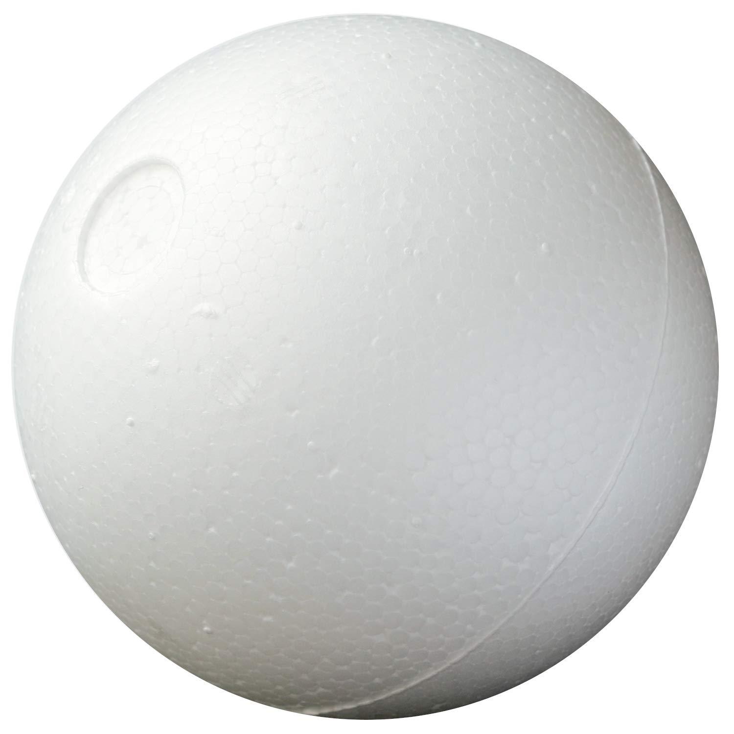 Nippon Chuko Round Styrofoam Core 80mm 10 pieces per pack CN415 Craft Supplies Core Material Styrofoam Core