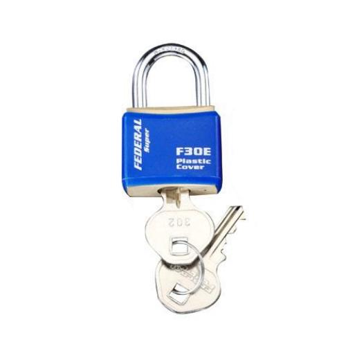 ESCO 33mm Cylinder Padlock (Single Key / Blue) EA983SC-230B