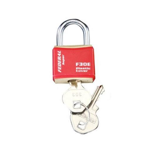 ESCO 33mm Cylinder Padlock (Single Key / Red) EA983SC-230C