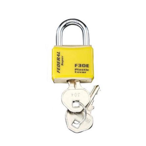 ESCO 33mm Cylinder Padlock (Single Key / Yellow) EA983SC-230D