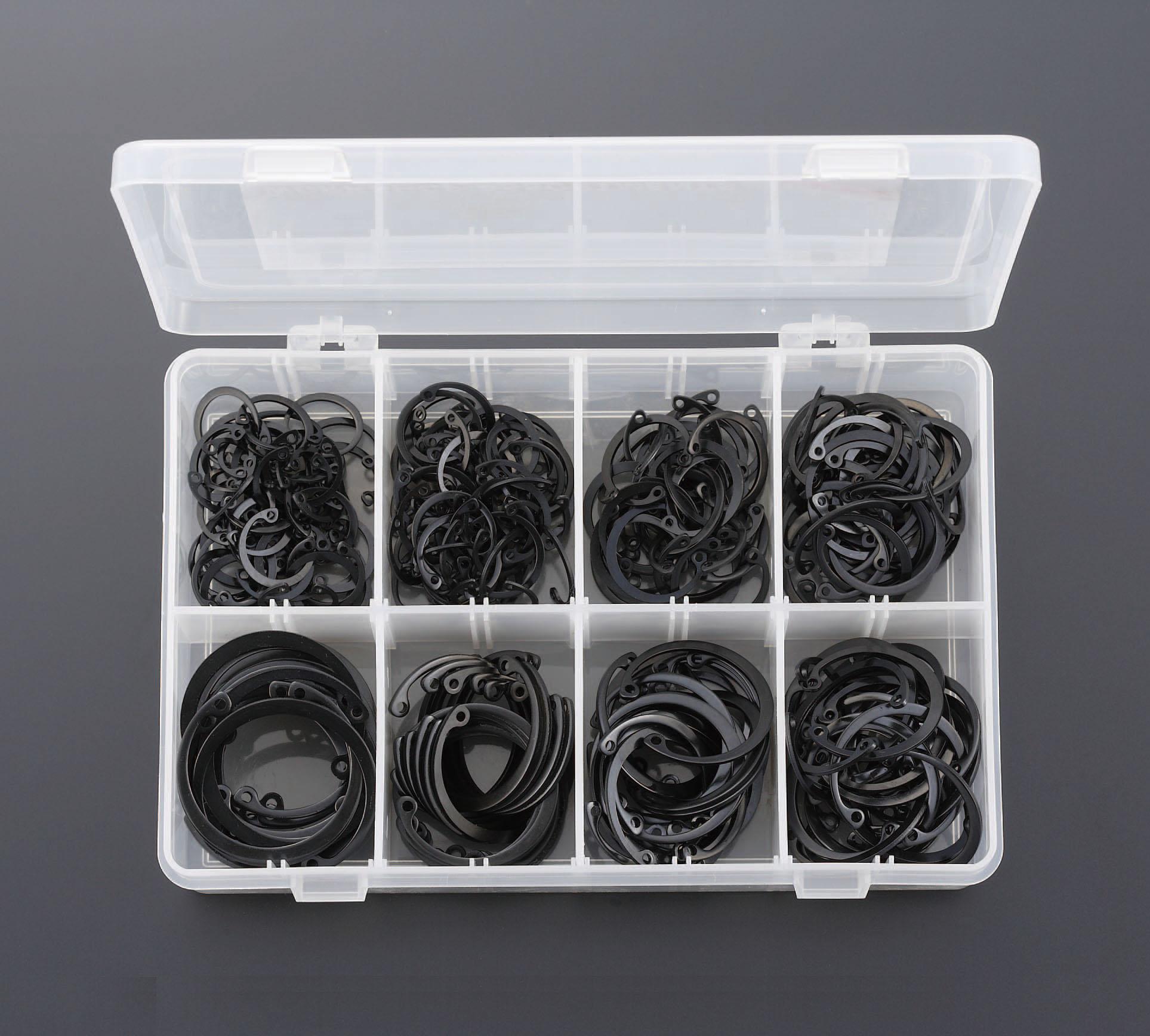 ESCO 20.0-45.0mm Snap Ring Set (for holes) EA949YH Black