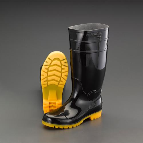 27.0cm Safety Boots (Oil-Resistant Sole, Black)