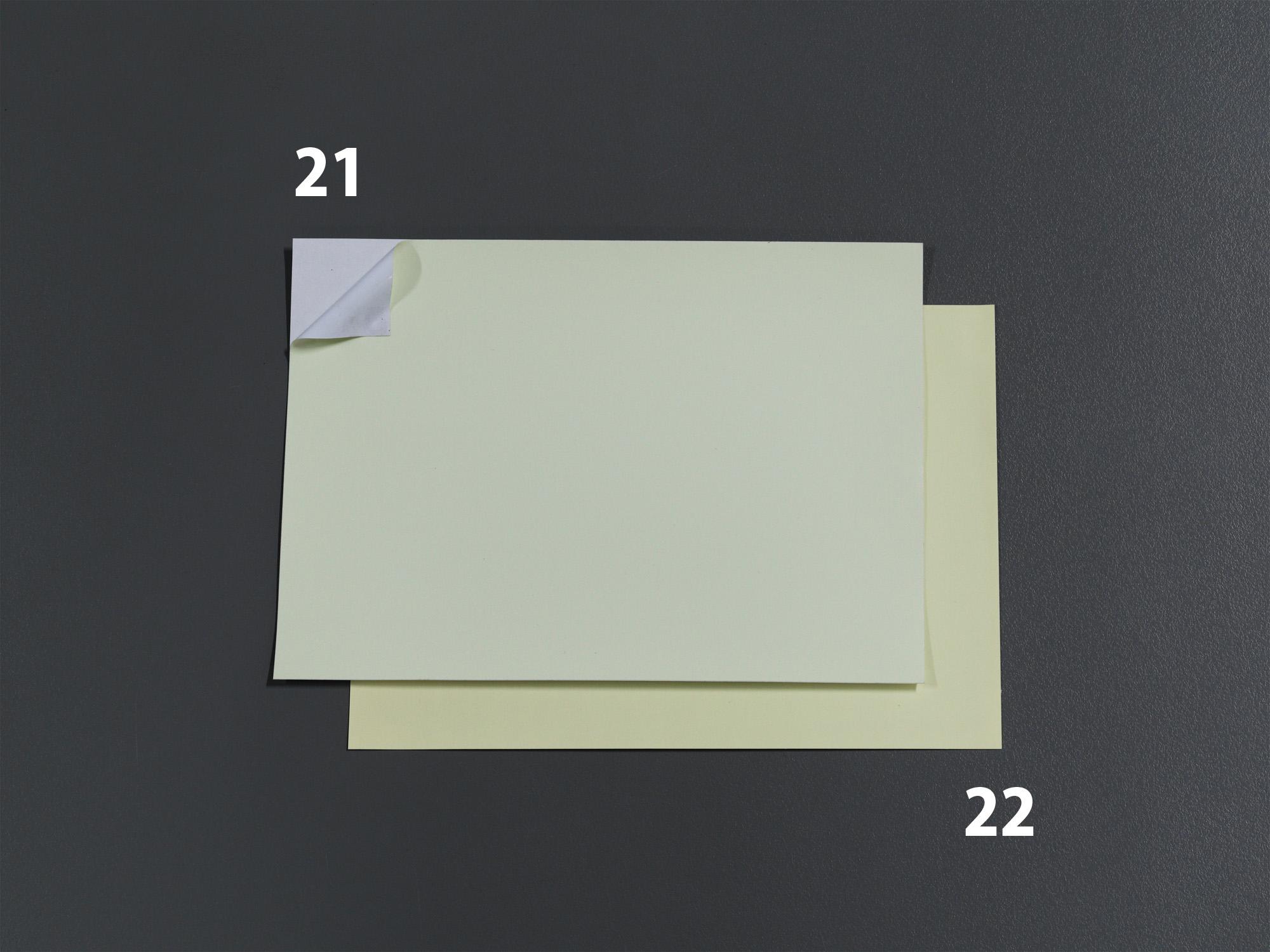297x210mm Phosphorescent Adhesive Sheet EA983GG-21