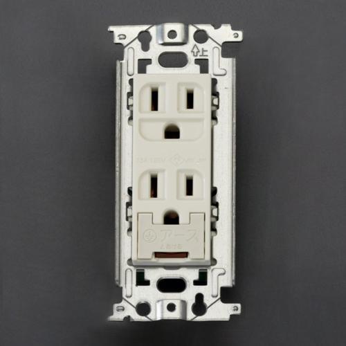 125V/15A Flush-Mount Outlet (2-Outlet/Grounded)