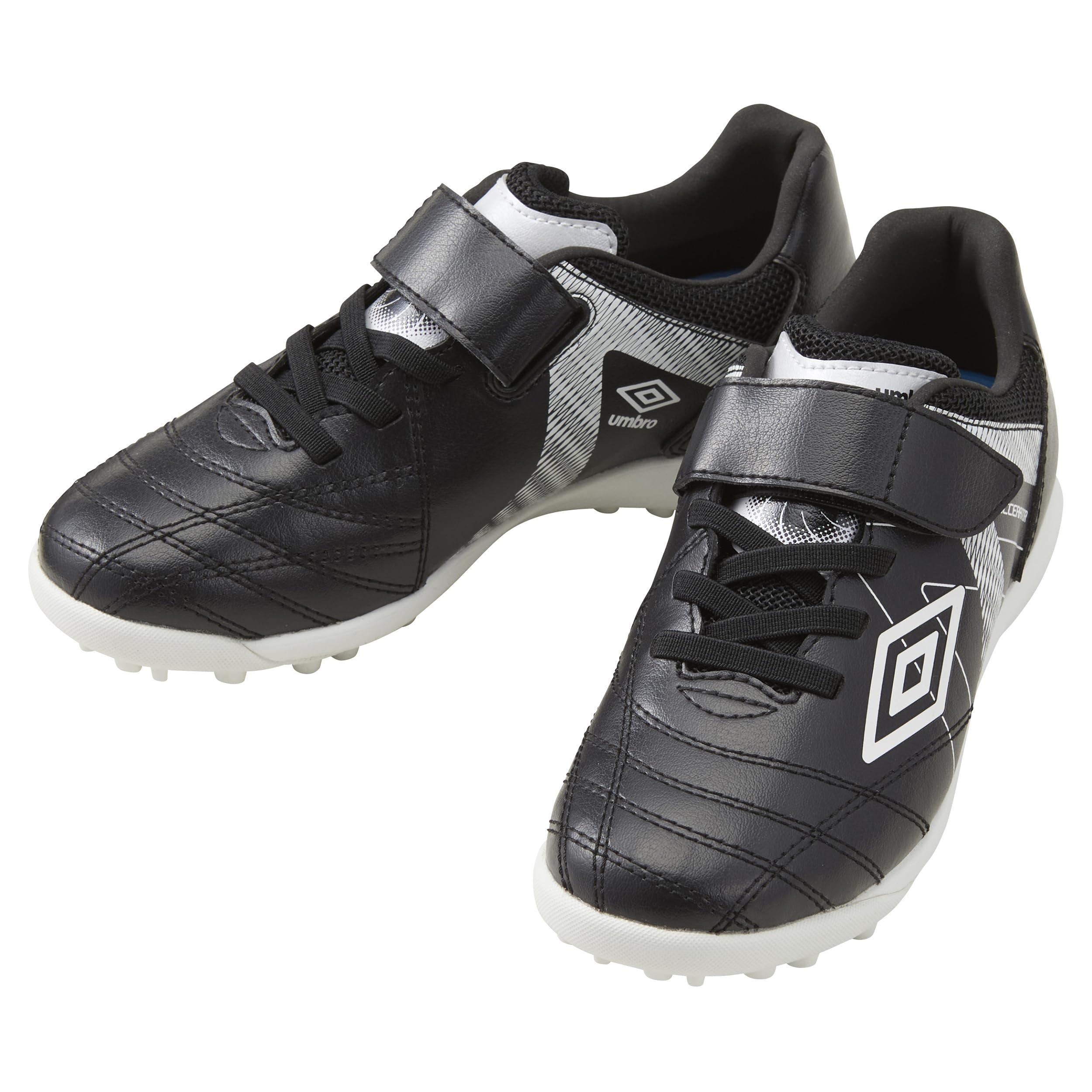 [Umbro] Training Shoes Soccer Athletic Shoes Accelerator JR Wide Flexibility Cushioning Rebound Commuting Junior Kids Children BKWH(UF5SFCT6J) 17.0 cm