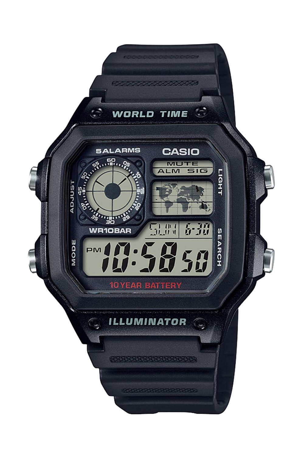 [CASIO] Watch CASIO Collection AE-1200WH-1AJH Men's Black