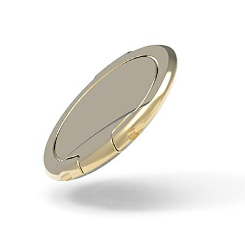 ELECOM Smartphone Strap Finger Ring Slim Gold