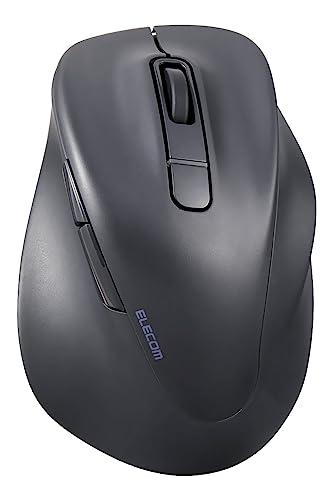 ELECOM Wireless Mouse EX-G Bluetooth Silent M Size 5-Button Multi-Pairing “AskDoctors Evaluation Service” Certified Antibacterial Black M-XGM30BBSKBK