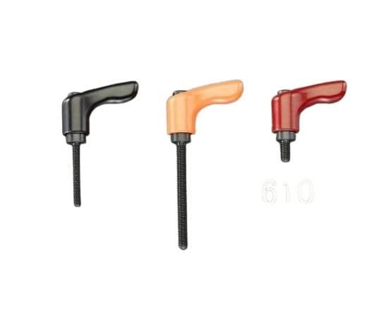 M5x10mm Male Thread Mini Clamp Lever (Black)
