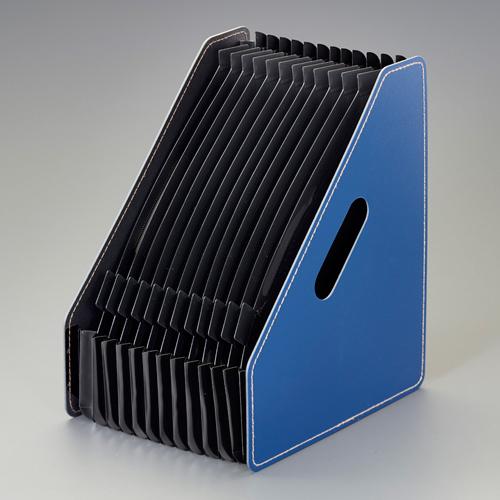 20-330x260x325mm File Stand (Extendable/Blue)  20(~330)×260×325