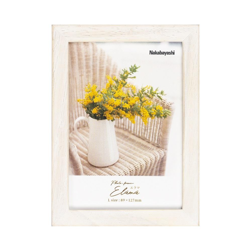 L-size photo frame (white)