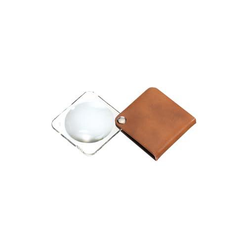 x3.5/50mm Handheld Magnifier (Light Brown)