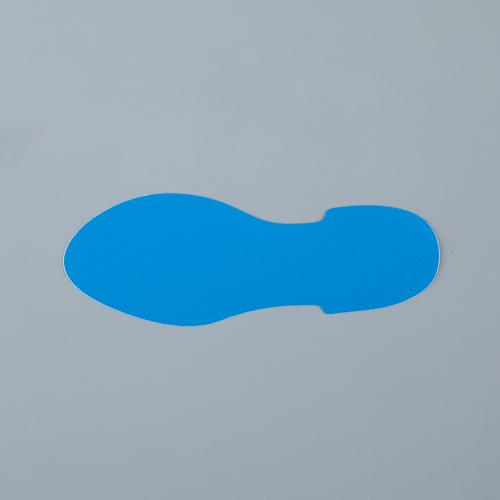 Footprint Stickers (Blue / 2 sheets)