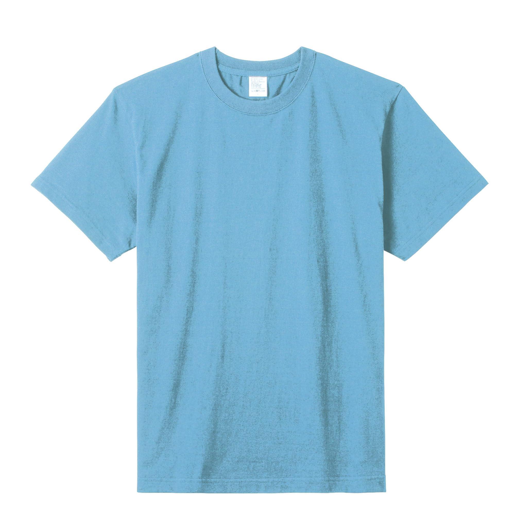 [LifeMax] 5.6 oz High-Grade Cotton T-Shirt MS1161O Smoky Blue