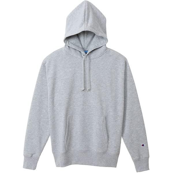 [Champion] Hooded Sweatshirt Men's 070: Oxford GRY