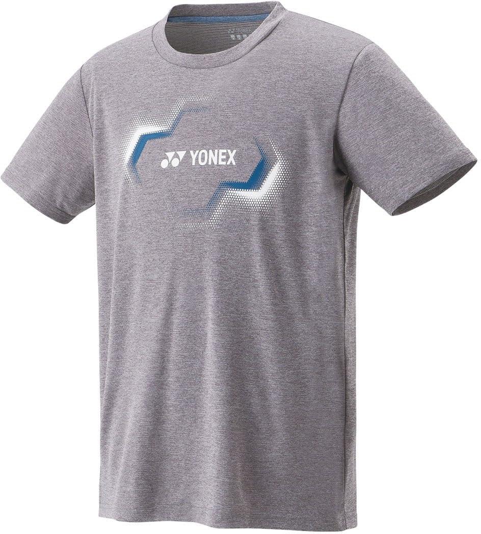 [Yonex] Short-Sleeve Shirt Uni-Dry T-Shirt (Fit Style) Gray (010) O