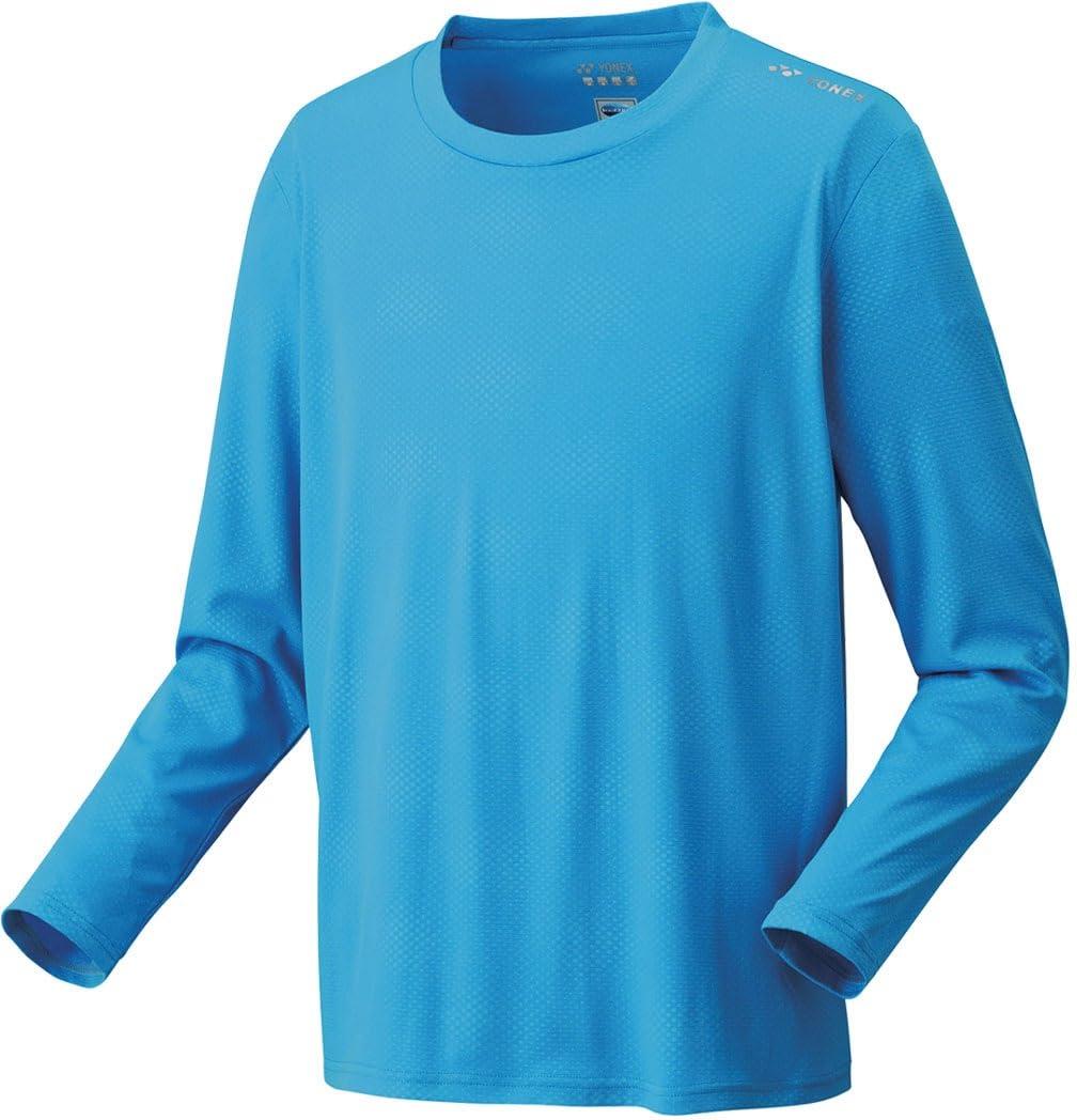 [Yonex] Long-Sleeve Shirt Uni Long Sleeve T-Shirt (Fit Style) Sky Blue (018)