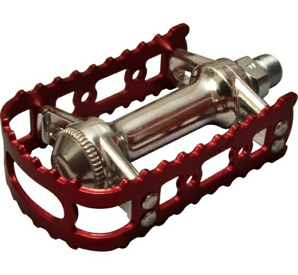 Mikashima (MKS) Bicycle Pedal BM-7 (BM-7) Red