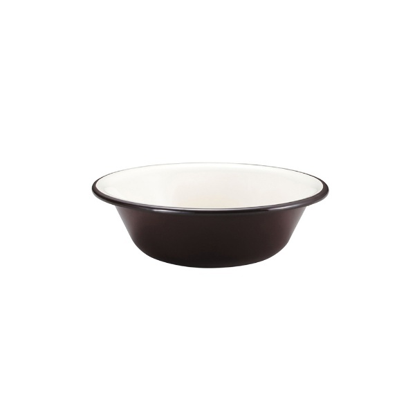 CAPTAIN STAG BBQ Bowl Enamel Bowl 16cm Brown UH-518