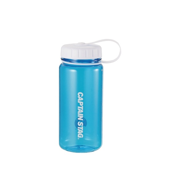 CAPTAIN STAG Water Bottle Sports Bottle 550ml Direct Drink Rice Measurement Markings 3.5 Cups Blue UE-3386