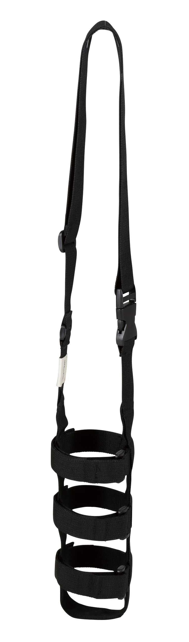 Pearl Metal CAPTAIN STAG Water Bottle PET Bottle Holder Shoulder Strap Adjustable Length Black CAPTAIN STAG UE-4913
