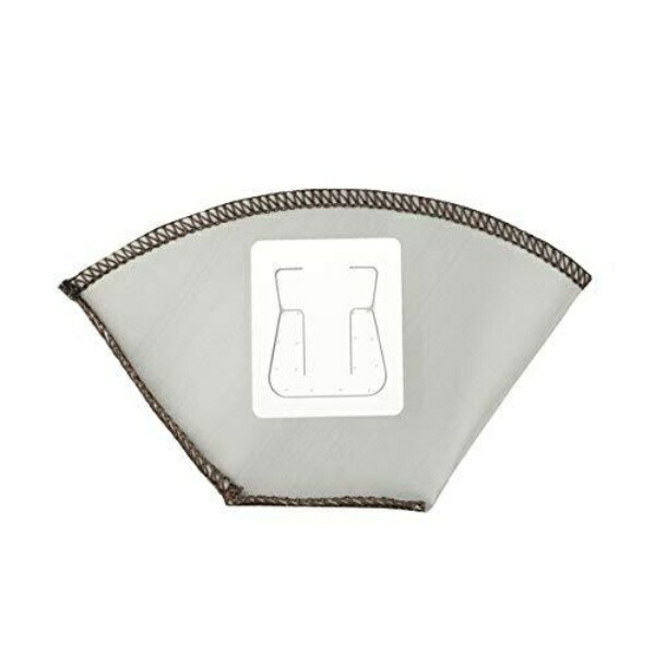 CAPTAIN STAG Coffee Filter Dripper Stainless Steel Mesh Filter with Hook 1-2 Cups Foldable UW-3536 Silver Product Size: (Approx.) Width 13 × Height 8 mm (When Stored)