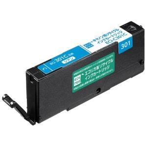 Ecolica Recycled Ink Cartridge Cyan (Dye) [Compatible with Canon: BCI-301C] ECI-C301C 1 piece