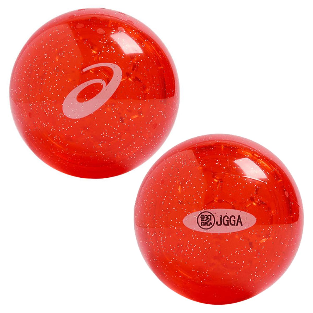 ASICS Ground Golf Accessory GG Strong Ball 3LY 3283A248 Unisex Adult 600 (Red) OS