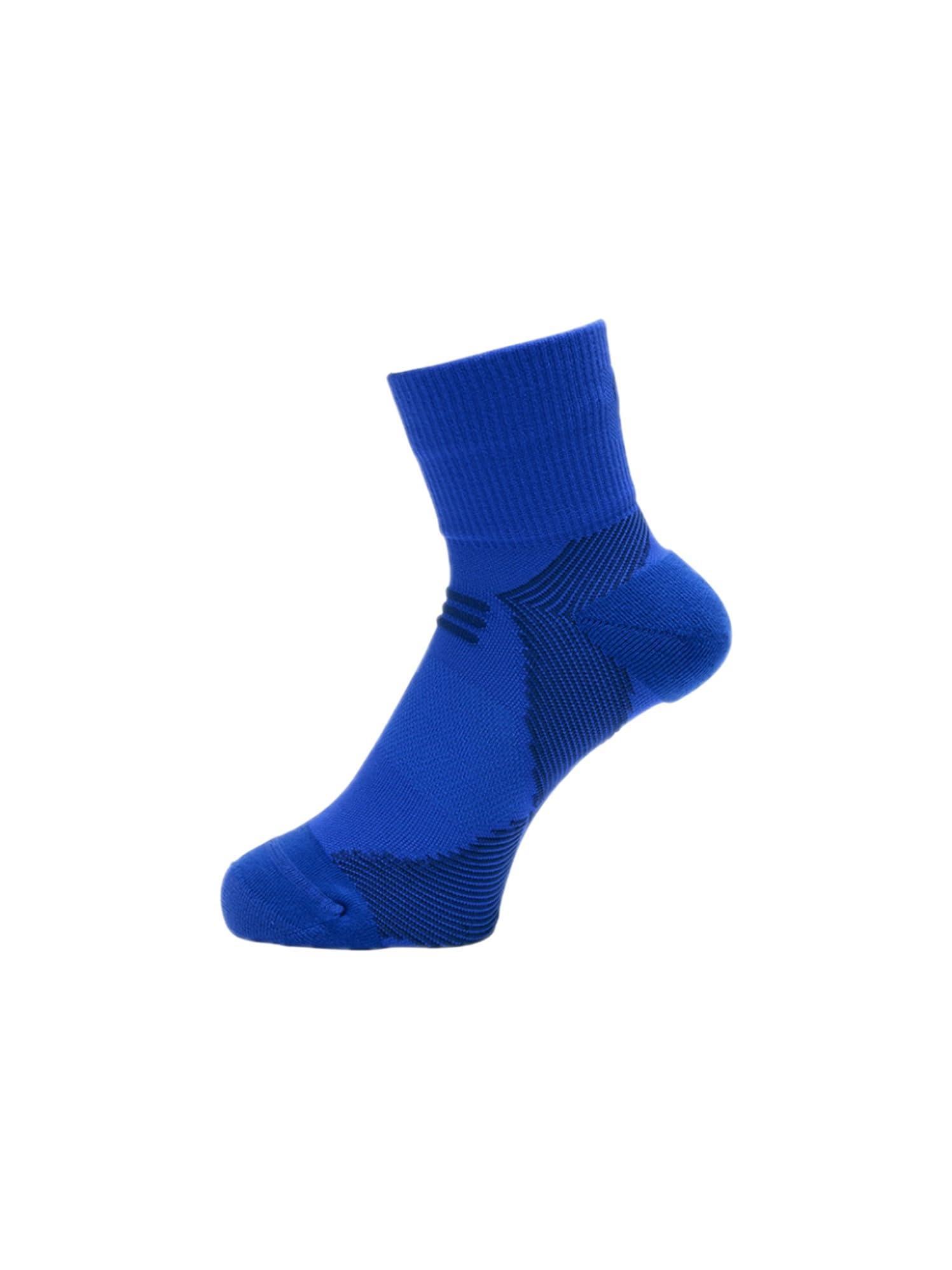 [Goldwin] C3fit Arch Support Quarter Socks COBALT BLUE 1