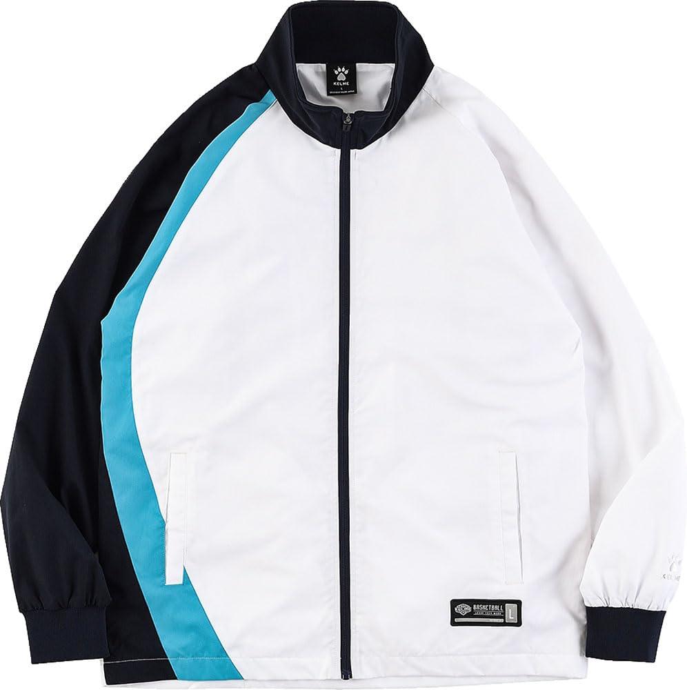 [Kelme] Basketball Jersey Woven Warm Jacket White