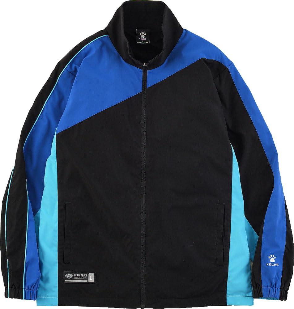 [Kelme] Basketball Jersey Panel-Woven Warm Jacket Black