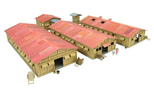 Sankei Studio Ghibli Series 1/150 Spirited Away Mysterious Town-7 MK07-30 Paper Craft
