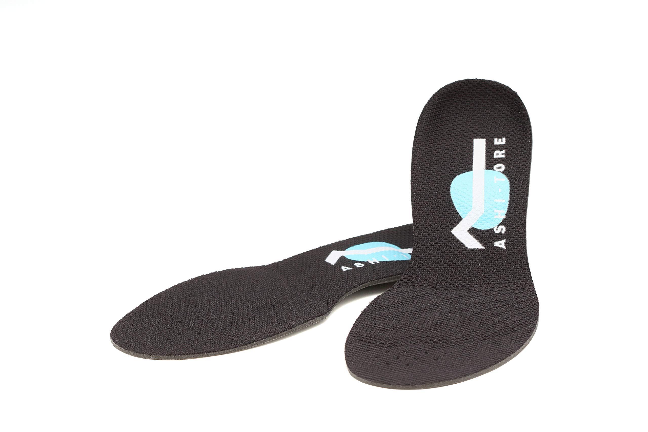 BMZ Functional Insoles Asitore Kids AT-T498 Black 15.0-16.5cm Children's Cuboid Bone Support Posture Support Arch Support